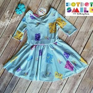 Dot dot smile ballerina dress size 2